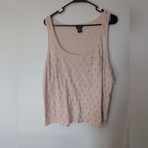 Torrid Women's Pink Pineapple Tank Size‎ 1X